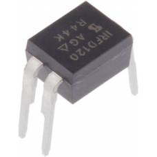 IRFD120PBF, Транзистор, MOSFET, N-канал, 100В, 1.3А [HVMDIP]